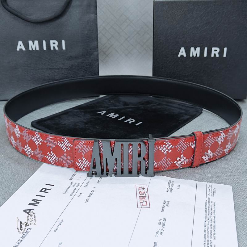 Amiri belt 38mmX90-125cm lb (27)