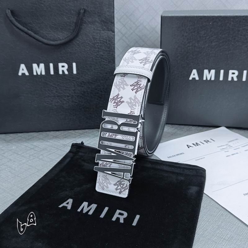 Amiri belt 38mmX90-125cm lb (28)