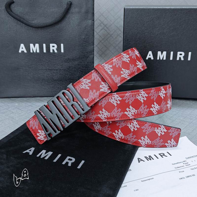 Amiri belt 38mmX90-125cm lb (29)