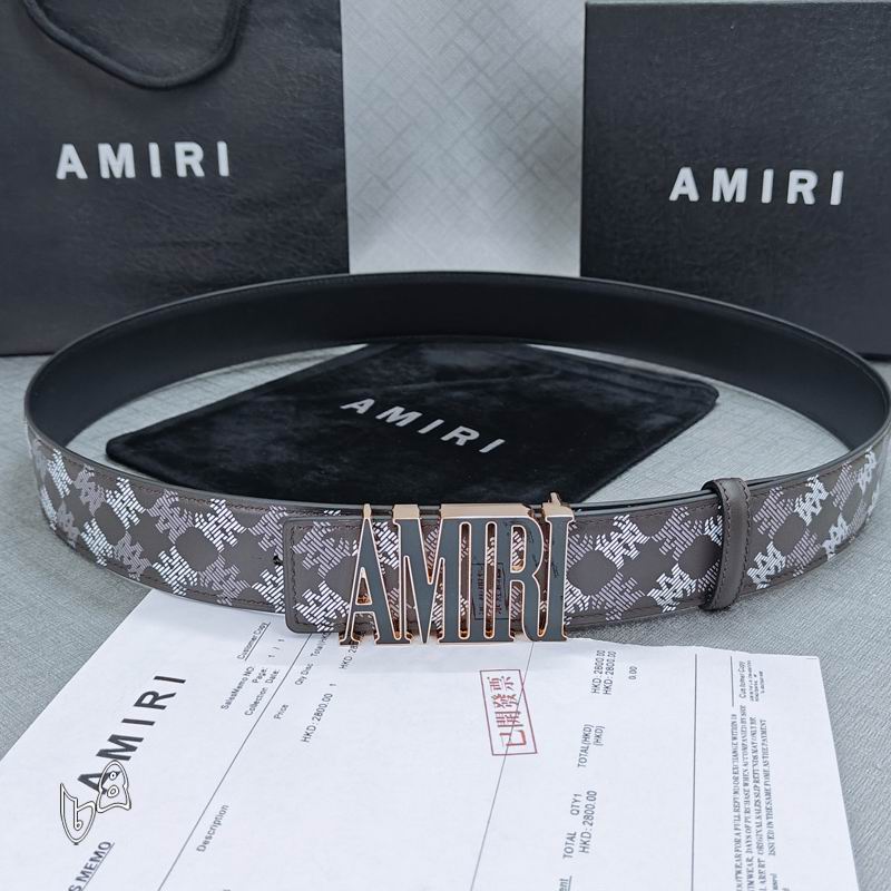 Amiri belt 38mmX90-125cm lb (30)