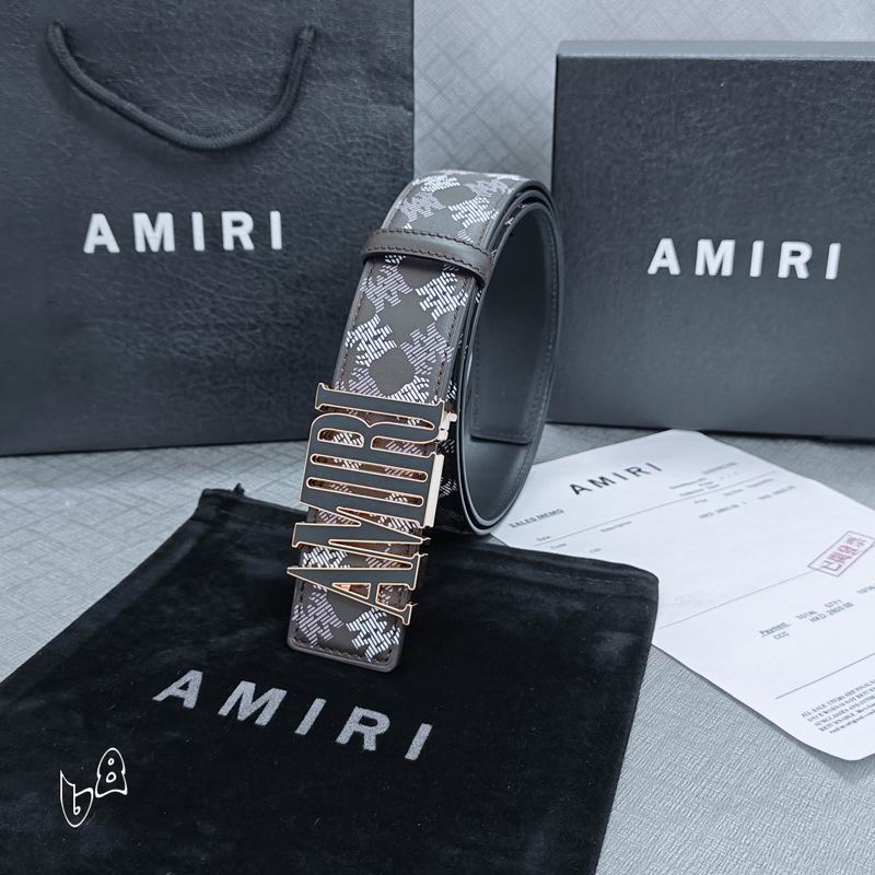 Amiri belt 38mmX90-125cm lb (31)