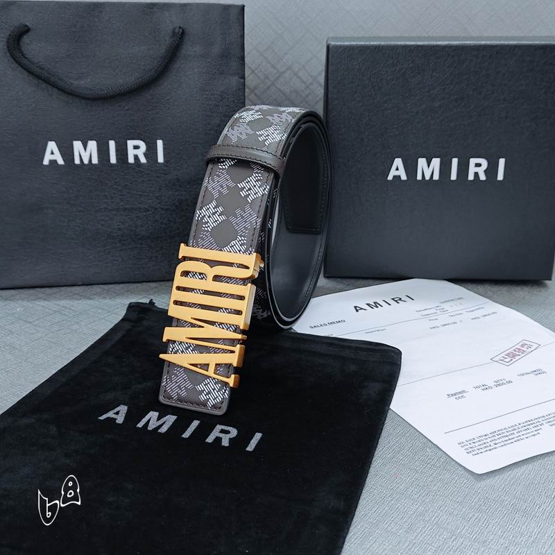 Amiri belt 38mmX90-125cm lb (31)