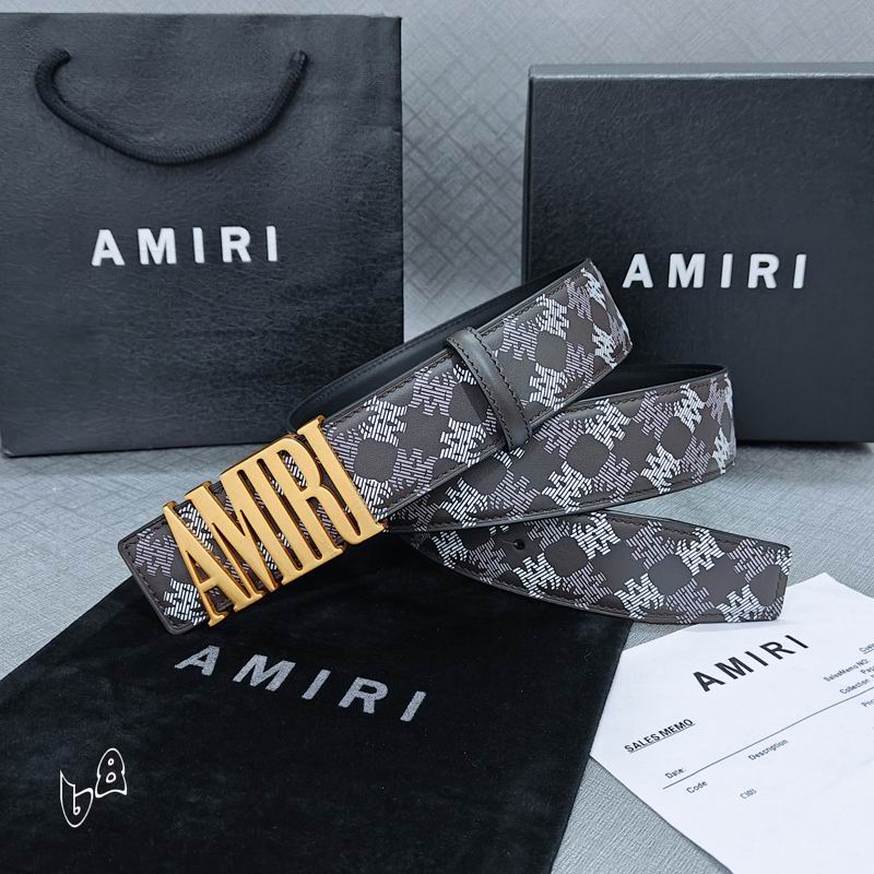 Amiri belt 38mmX90-125cm lb (32)
