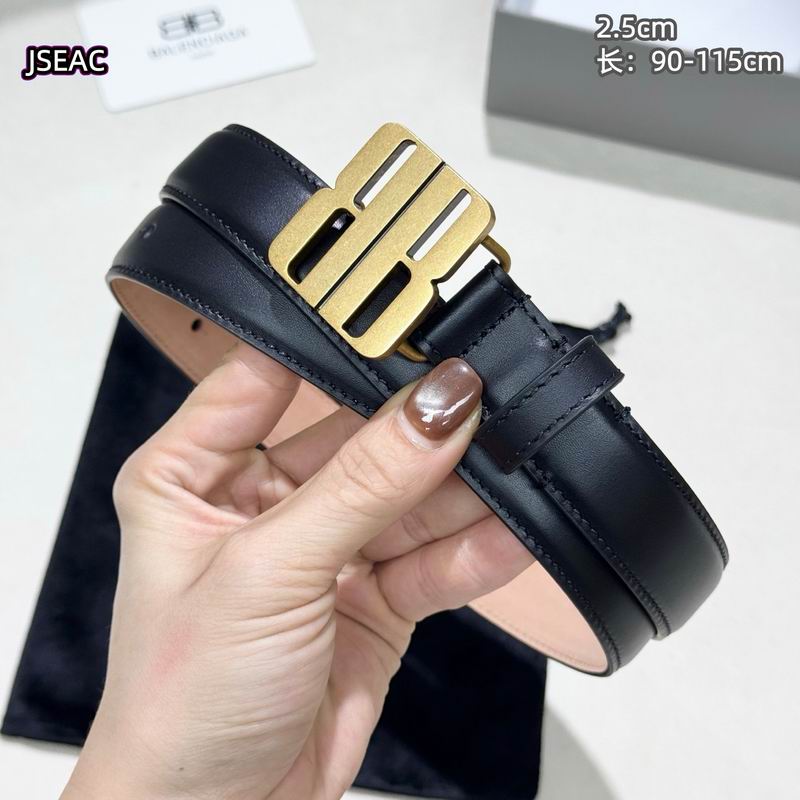 Balenciaga belt 25mmX90-115cm 8L (11)