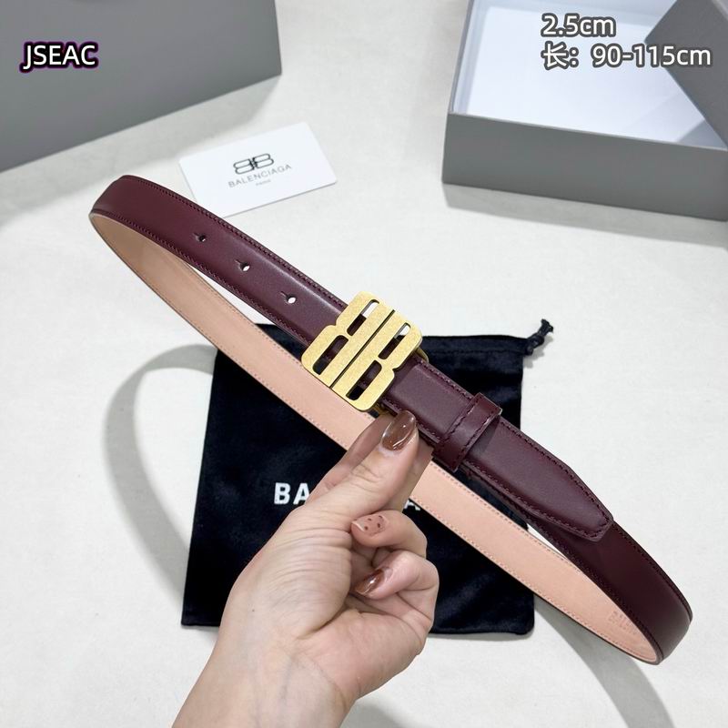 Balenciaga belt 25mmX90-115cm 8L (18)