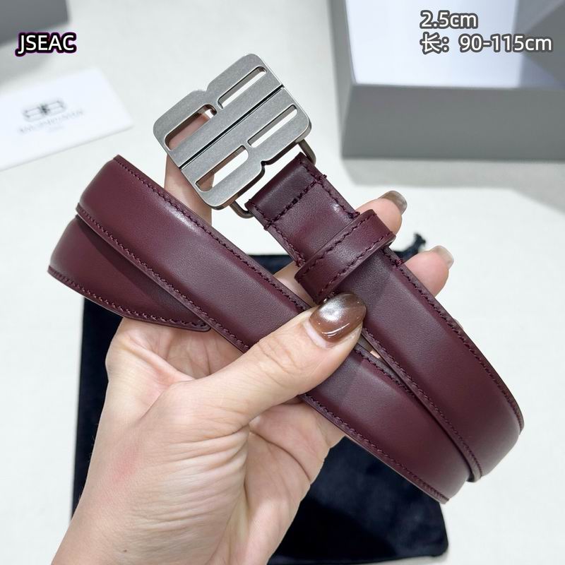 Balenciaga belt 25mmX90-115cm 8L (23)