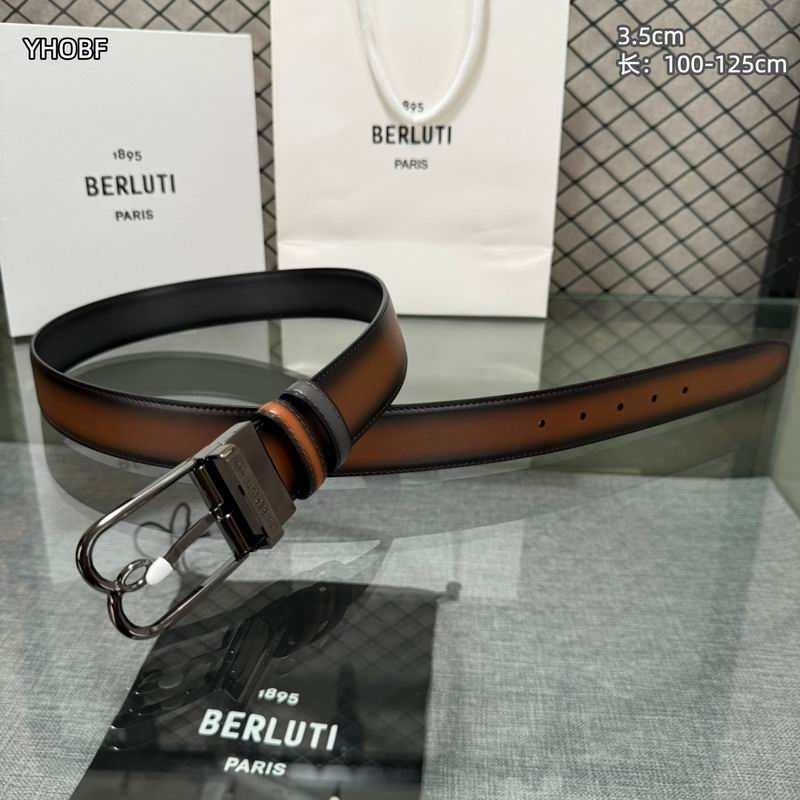 Berluti belt 35mmX100-125cm 8L (30)