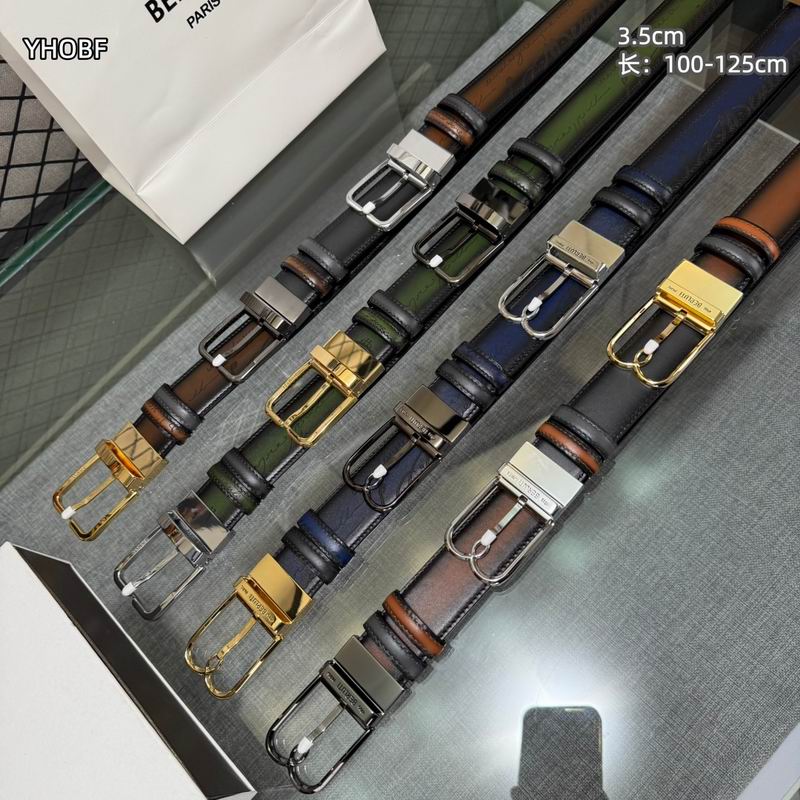 Berluti belt 35mmX100-125cm 8L (38)