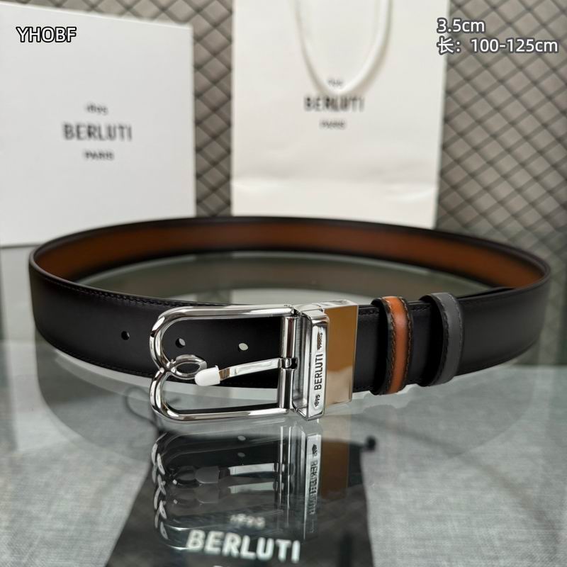Berluti belt 35mmX100-125cm 8L (39)