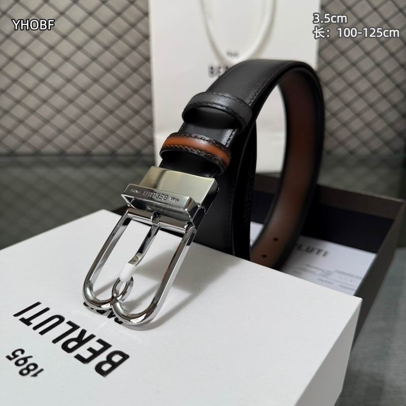 Berluti belt 35mmX100-125cm 8L (40)