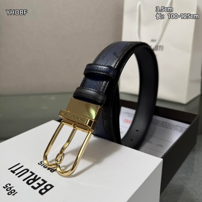 Berluti belt 35mmX100-125cm 8L (47)