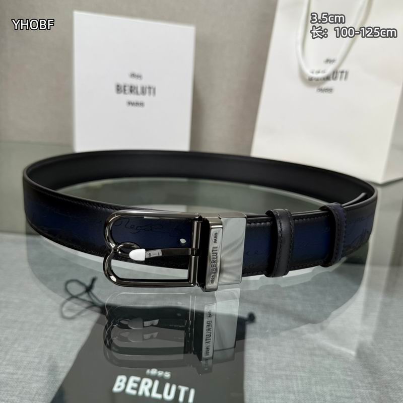 Berluti belt 35mmX100-125cm 8L (51)