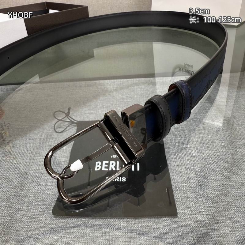 Berluti belt 35mmX100-125cm 8L (54)