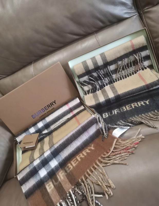Burberry Scarf 168X30cm 100%羊绒 E03 (5)