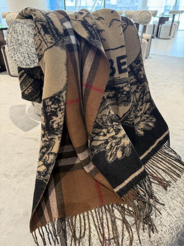 Burberry Scarf 45X210cm  E67 (1)