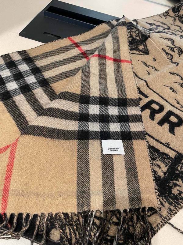Burberry Scarf 45X210cm  E67 (13)