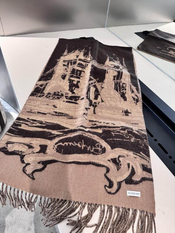 Burberry Scarf 45X210cm  E67 (22)