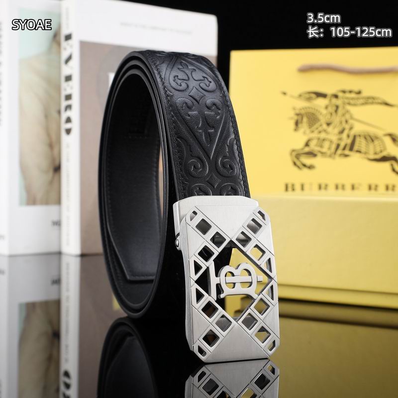 Burberry belt 35mm(自动扣）X100-125cm 8L (10)
