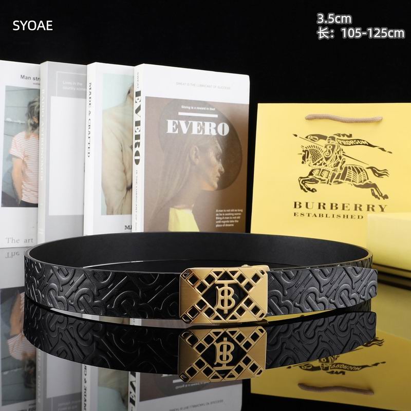 Burberry belt 35mm(自动扣）X100-125cm 8L (14)