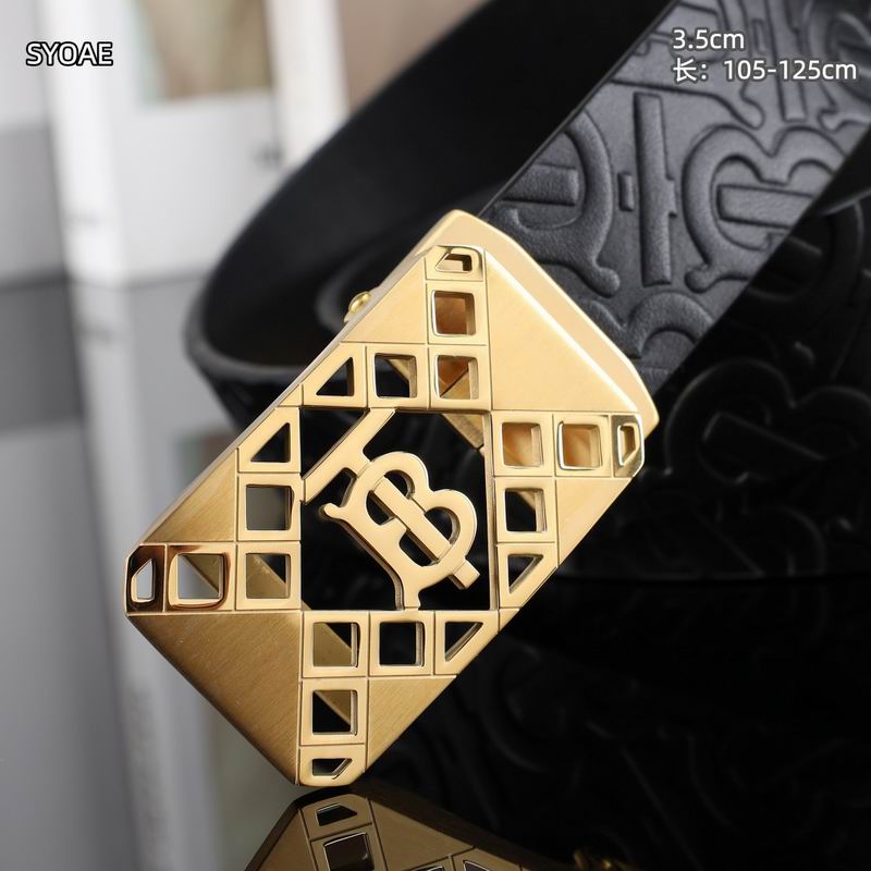 Burberry belt 35mm(自动扣）X100-125cm 8L (15)