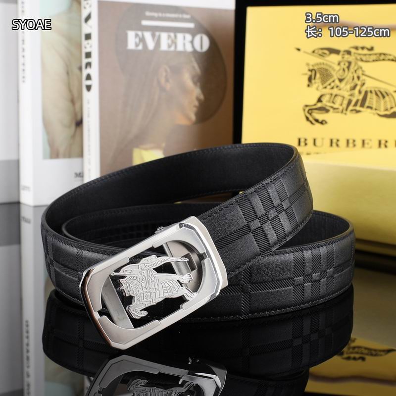 Burberry belt 35mm(自动扣）X100-125cm 8L (19)