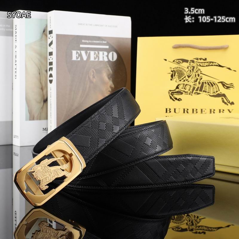 Burberry belt 35mm(自动扣）X100-125cm 8L (22)