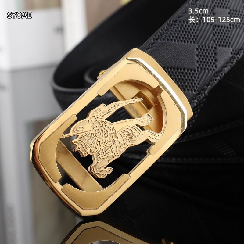 Burberry belt 35mm(自动扣）X100-125cm 8L (23)