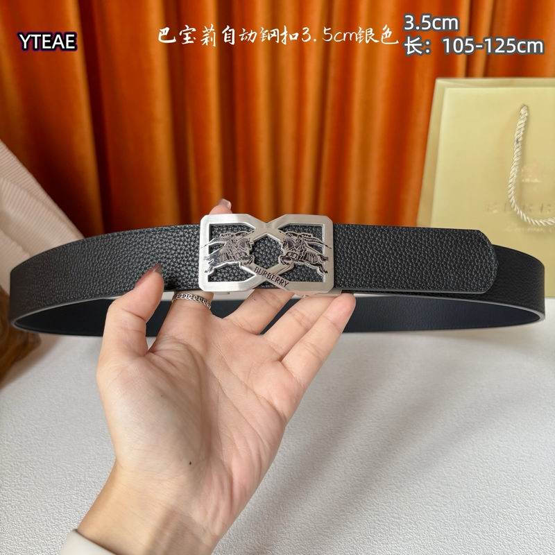 Burberry belt 35mm(自动扣）X100-125cm 8L (27)