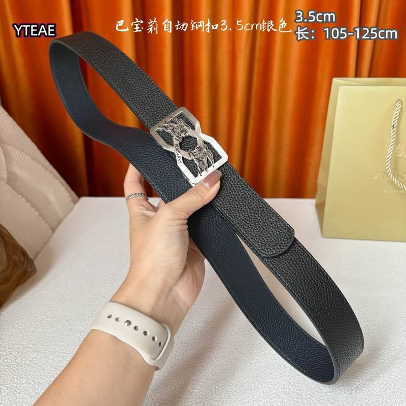 Burberry belt 35mm(自动扣）X100-125cm 8L (28)