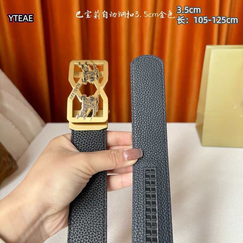 Burberry belt 35mm(自动扣）X100-125cm 8L (30)