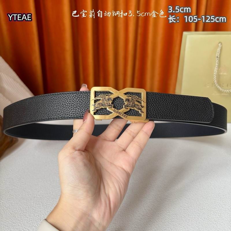 Burberry belt 35mm(自动扣）X100-125cm 8L (31)