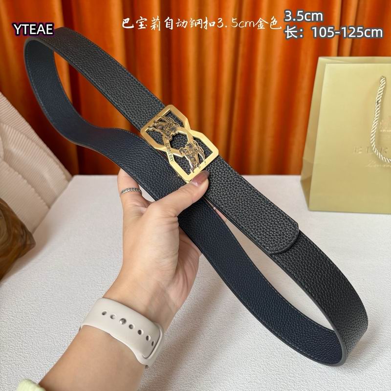Burberry belt 35mm(自动扣）X100-125cm 8L (32)