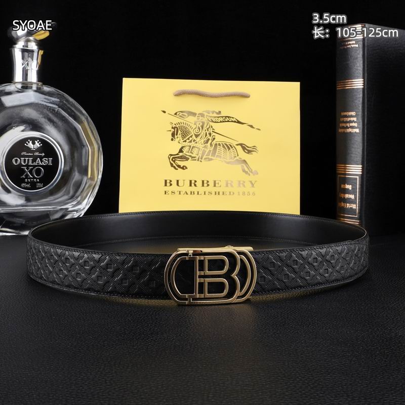 Burberry belt 35mm(自动扣）X100-125cm 8L (5)