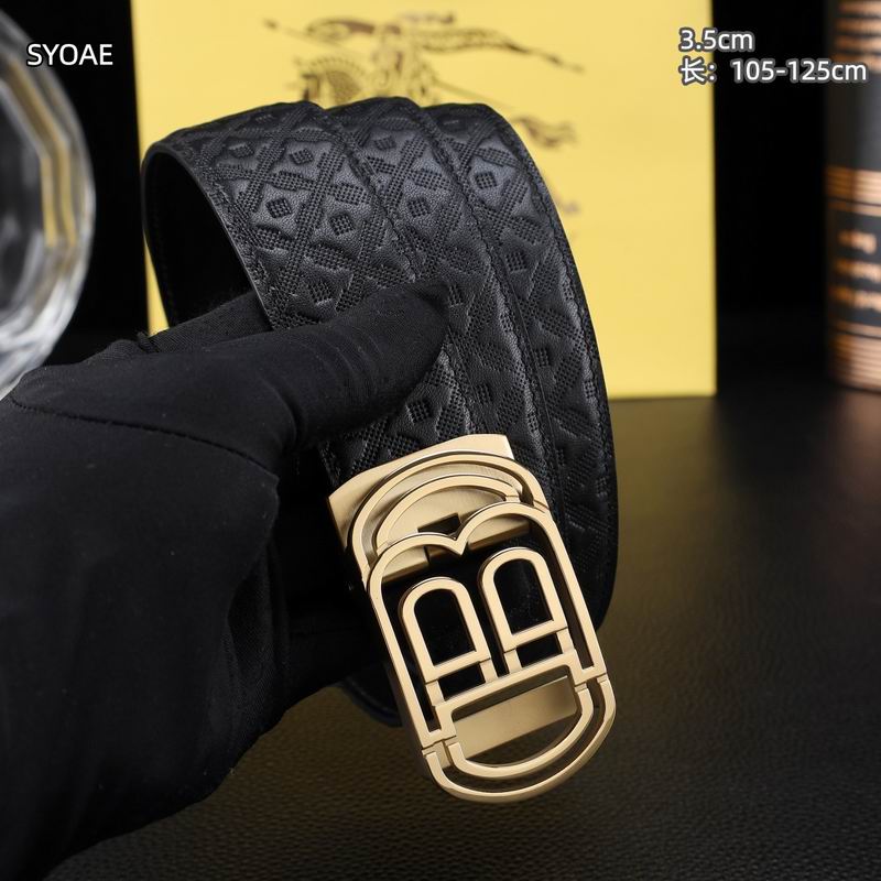 Burberry belt 35mm(自动扣）X100-125cm 8L (6)