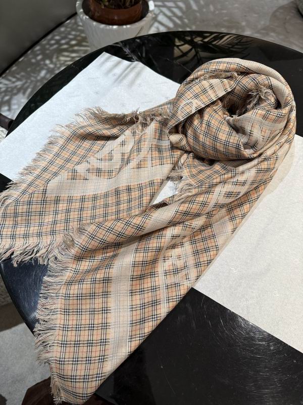 Burberry scarf 130X130cm E09 (4)