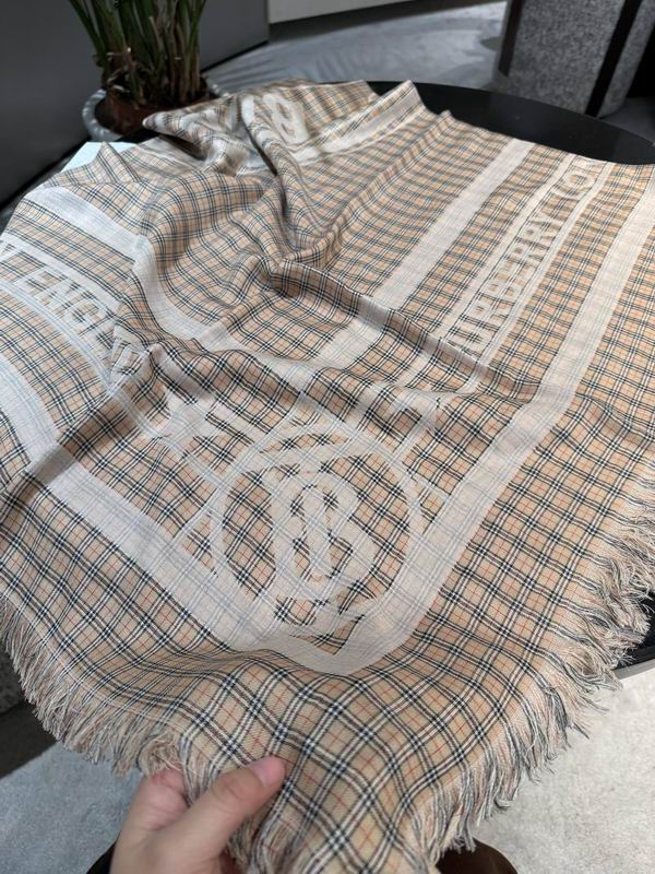 Burberry scarf 130X130cm E09 (5)