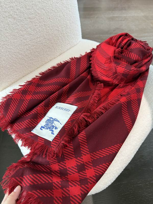 Burberry scarf 200X65cm 70%羊毛30%真丝 E37 (11)