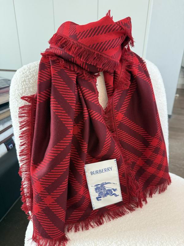 Burberry scarf 200X65cm 70%羊毛30%真丝 E37 (12)