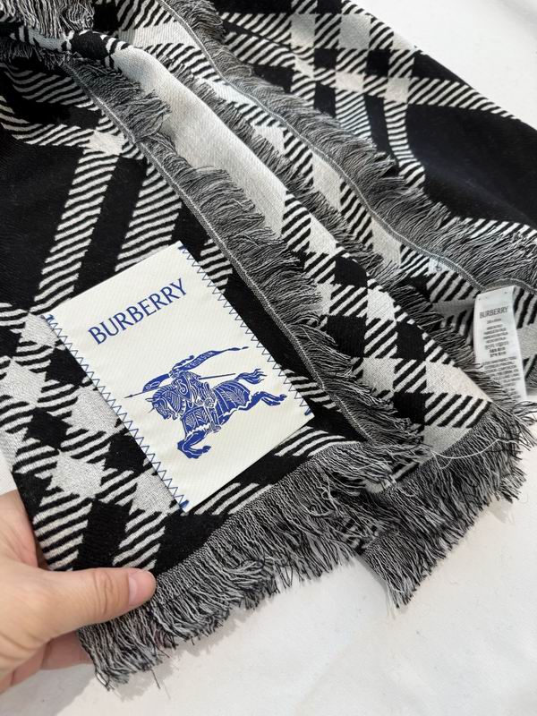 Burberry scarf 200X65cm 70%羊毛30%真丝 E37 (22)