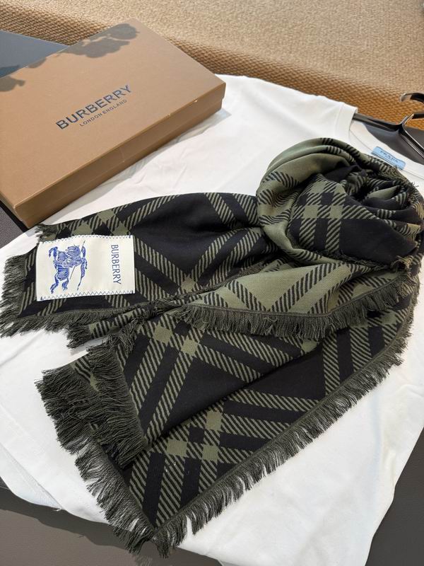 Burberry scarf 200X65cm 70%羊毛30%真丝 E37 (33)