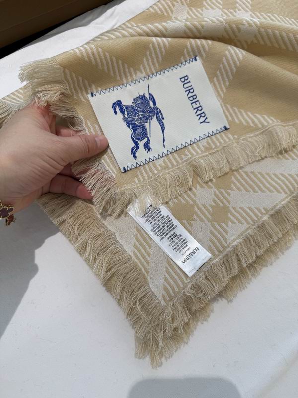 Burberry scarf 200X65cm 70%羊毛30%真丝 E37 (5)