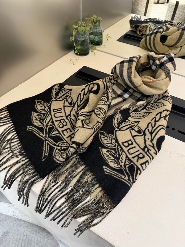 Burberry scarf 230X50cm 100%羊绒 E54 (11)