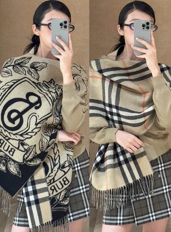 Burberry scarf 230X50cm 100%羊绒 E54 (17)