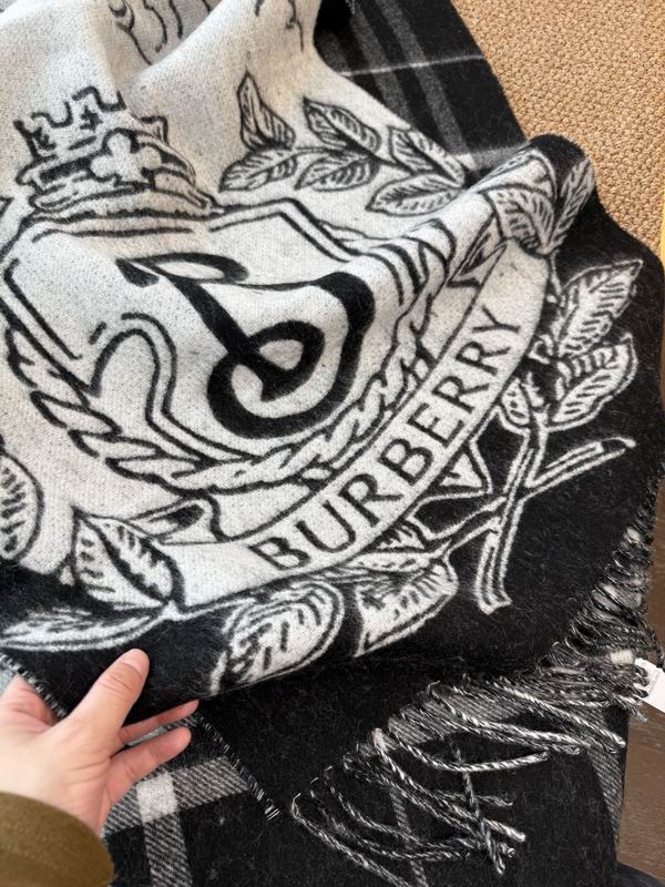 Burberry scarf 230X50cm 100%羊绒 E54 (4)
