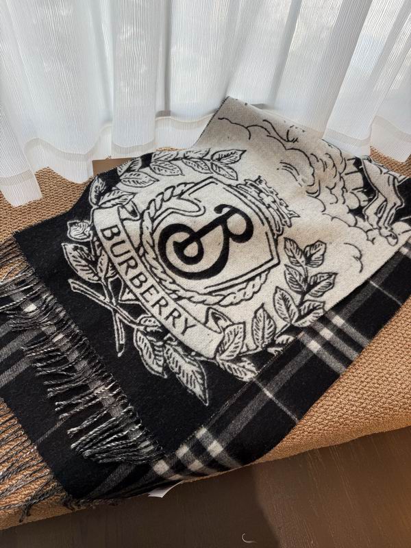 Burberry scarf 230X50cm 100%羊绒 E54 (5)