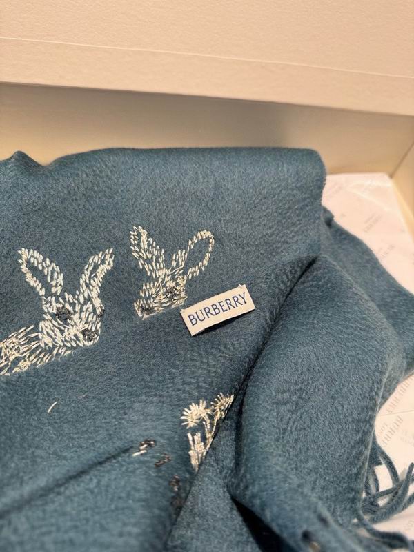 Burberry scarf 30X180cm 100%羊绒 E25 (10)