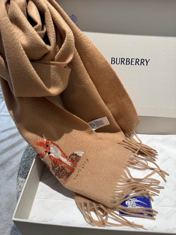 Burberry scarf 30X180cm 100%羊绒 E25 (3)