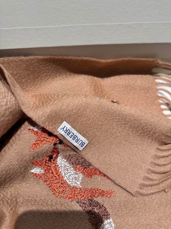Burberry scarf 30X180cm 100%羊绒 E25 (4)
