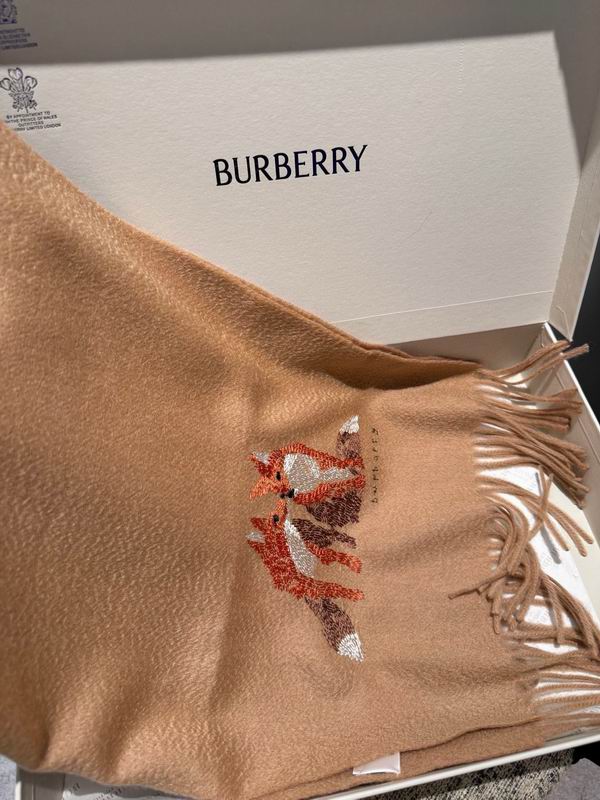 Burberry scarf 30X180cm 100%羊绒 E25 (5)