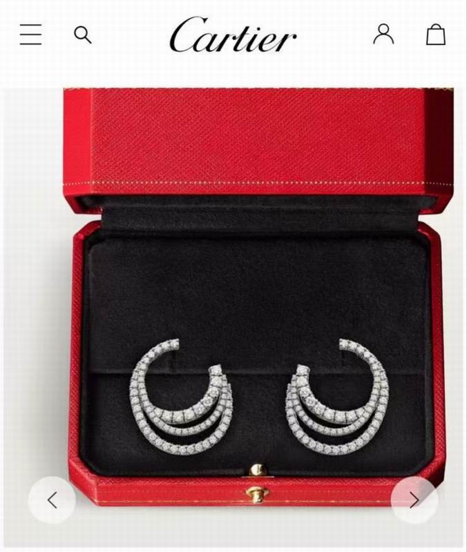 Cartier earring 12yxx22 (1)